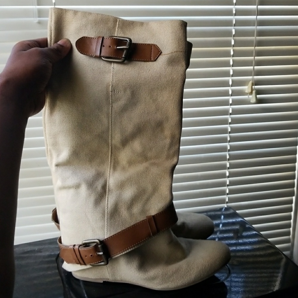 Aldo hidden wedge boots! Super cute!